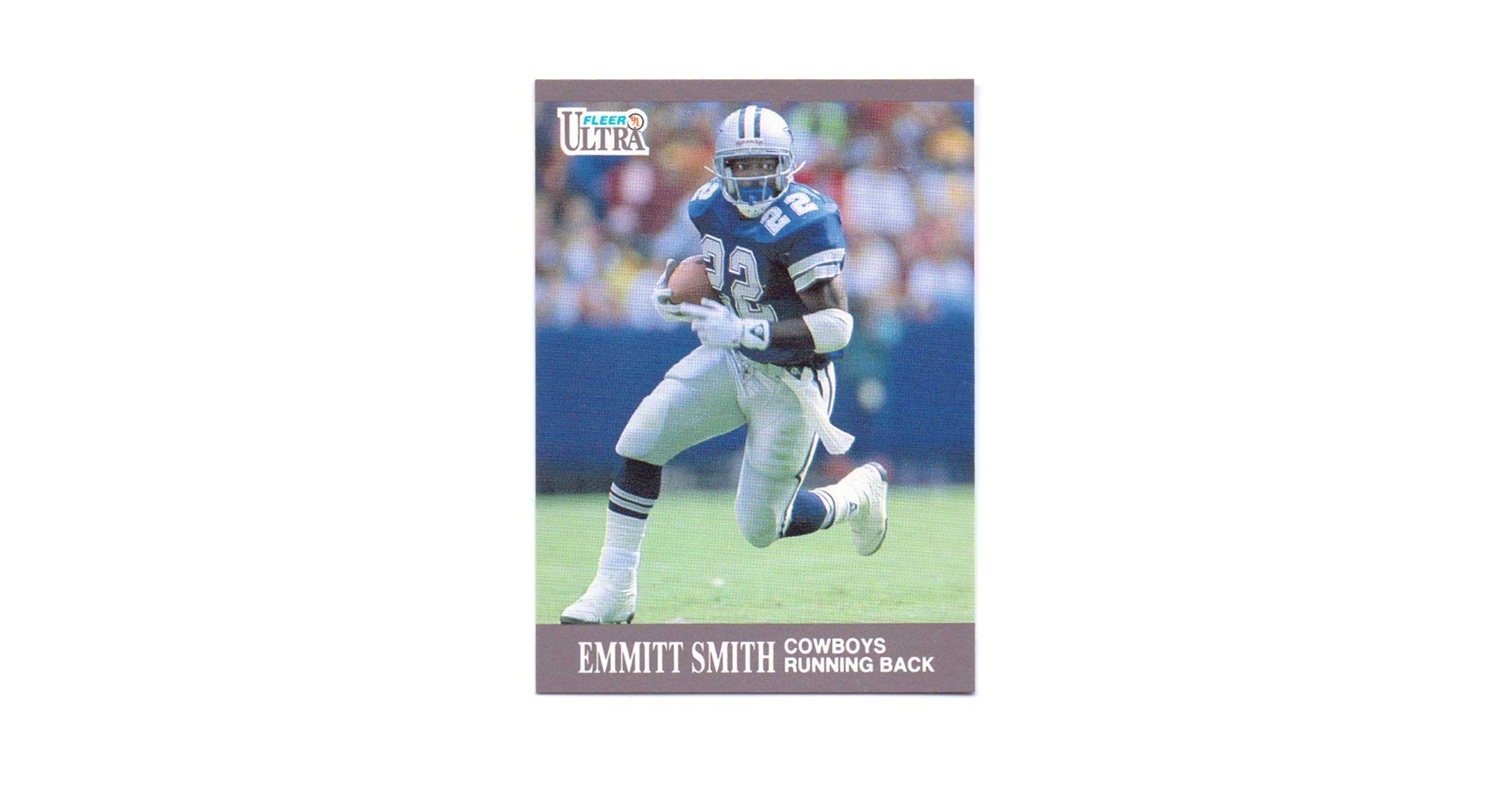 Amazon.com: Emmitt Smith 1991 Fleer Ultra #165 - Dallas Cowboys